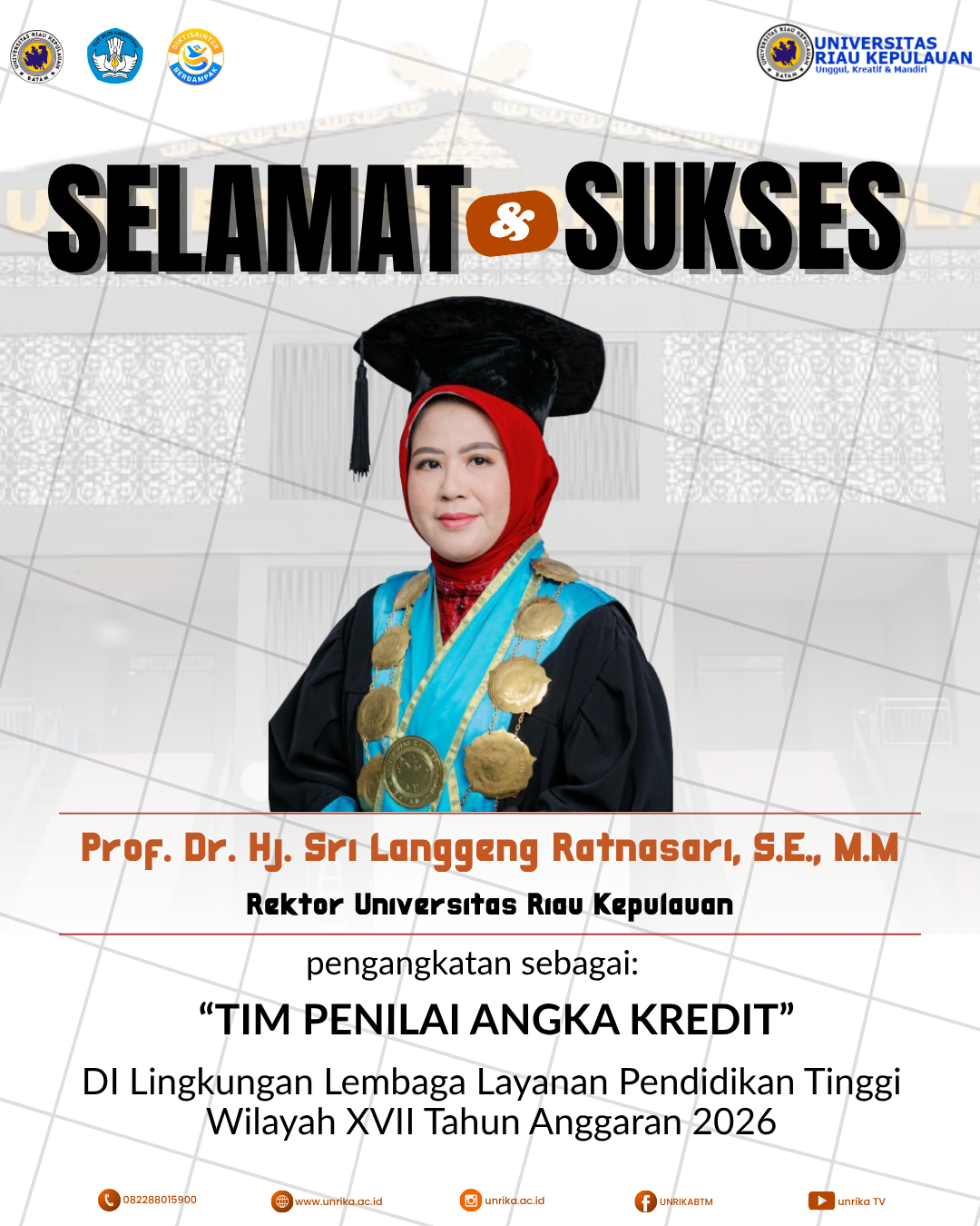 Diangkat sebagai Tim Penilai Angka Kredit LLDIKTI Wilayah XVII Tahun 2026 – Rektor UNRIKA post thumbnail image